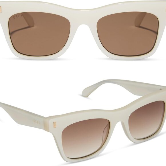 Oversized Rectangular Sunglasses Women Men Acetate UV Protection Fashion - Picture 1 of 8